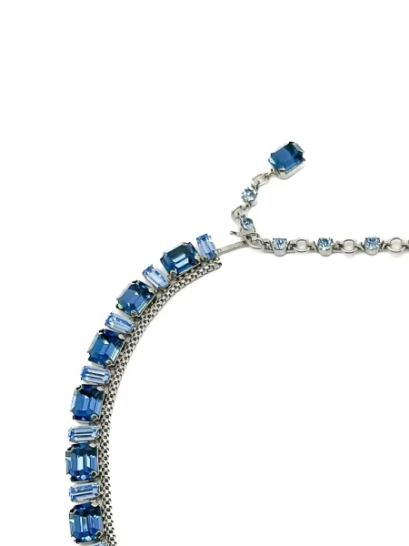 Колие Jennifer Gibson Jewellery сребристо
