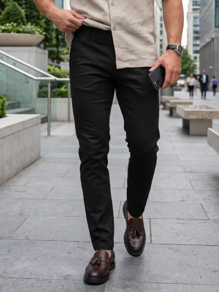 Pantaloni Dstreet negru