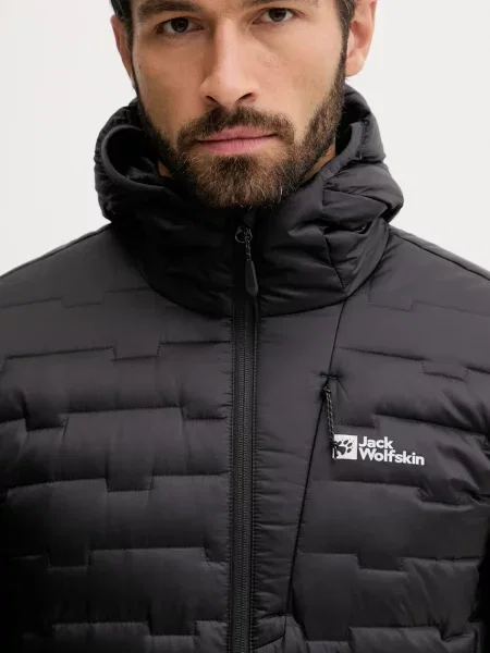 Jack Wolfskin rövid dzseki férfi Passamani Down fekete