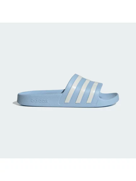 Klapki kąpielowe z tłoczonym logo Model ADILETTE AQUA' Adidas niebieskie