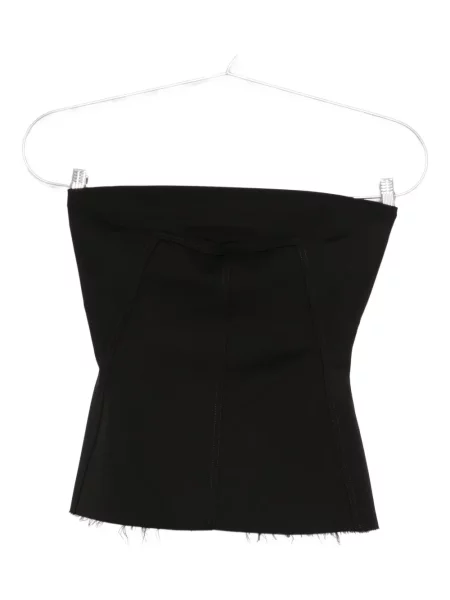 Bluzka Rick Owens bez ramiączek czarna