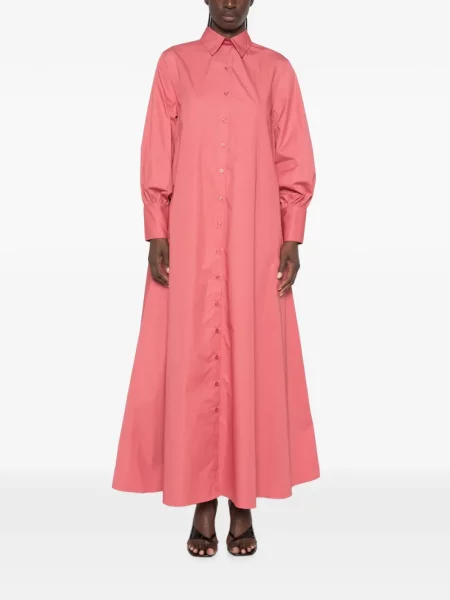 Rochie tip cămașă Abadia roz