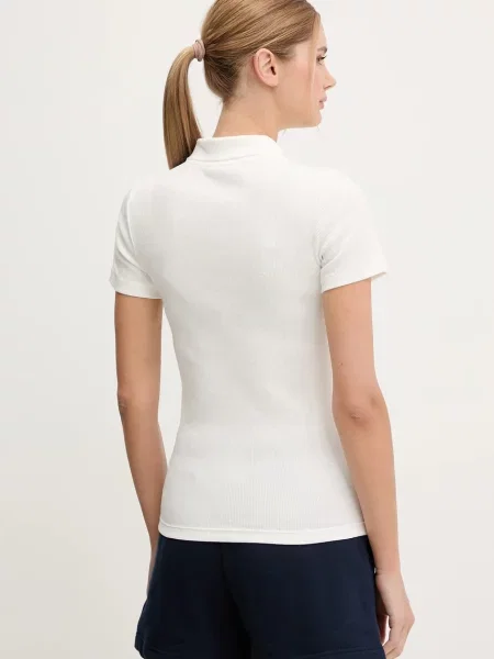 Koszulka polo Lacoste flour biała