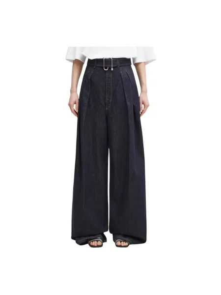 Jeansy Sportmax niebieskie