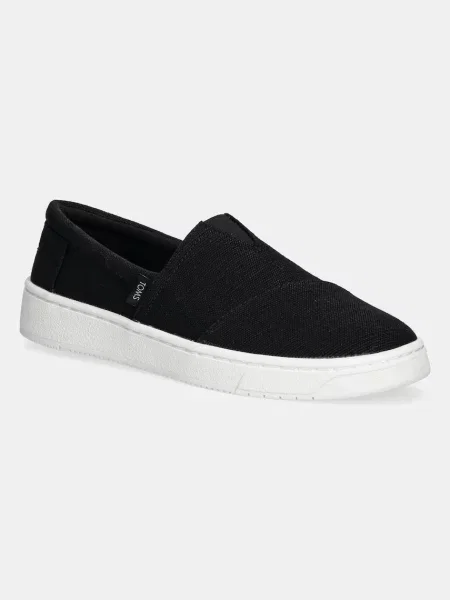 Ниски кецове Toms TRVL LITE ALPARGATA черно
