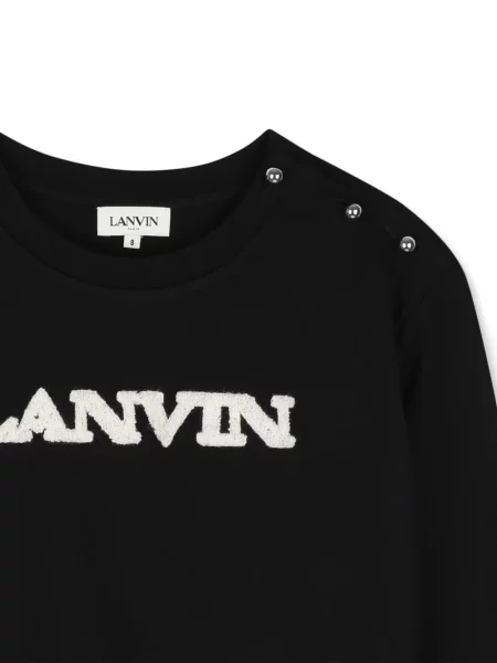 Bluza dziecięca Lanvin Enfant czarna