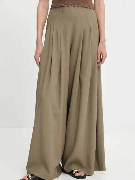 Hlače Answear Lab zelena