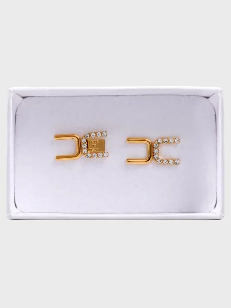 Серьги Elisabetta Franchi золотые