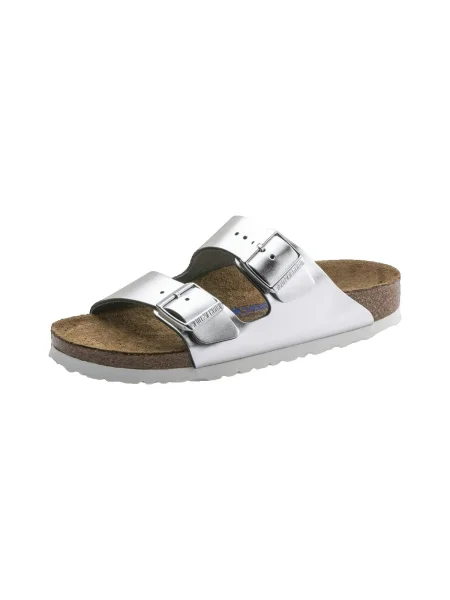 Pantofi Birkenstock argintiu