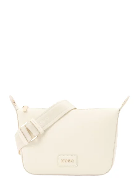 HUGO Torba za čez ramo Orin naravno bela