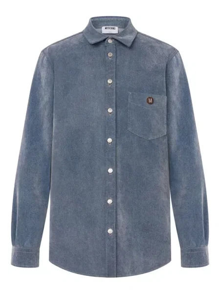 Риза Moschino синьо