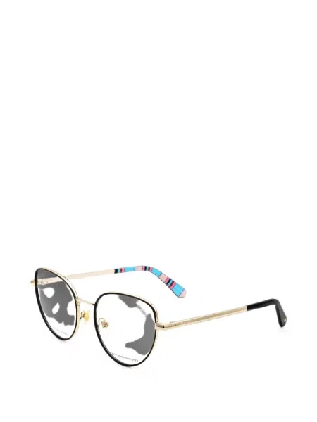 Ochelari de soare Kate Spade cu imprimeu geometric negru