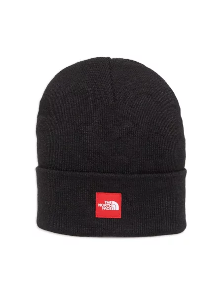 Czapka The North Face wełniana z logo czarna