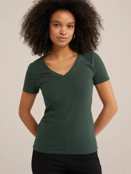 WE Fashion Tricou verde