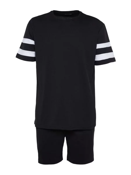 Pijama pijamale Trendyol scurtă alb