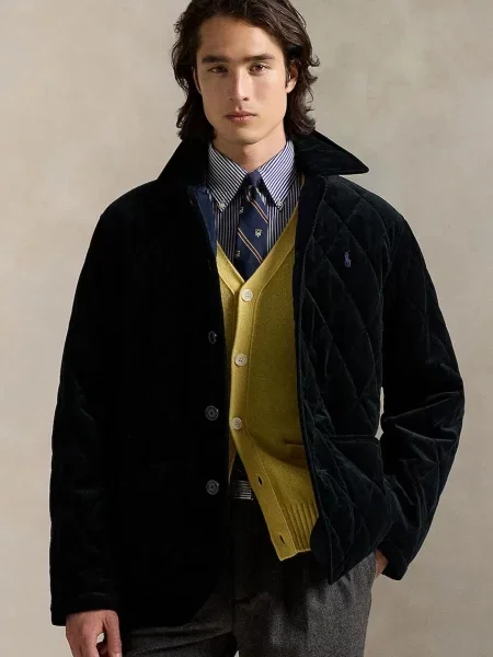 Polo Ralph Lauren kabát átmeneti sötétkék