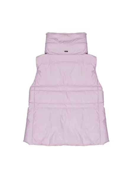 Kamizelka puchowa Herno fioletowa