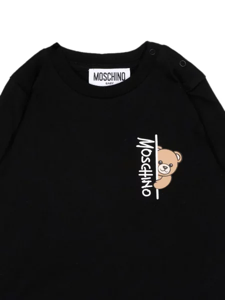 Koszulka dziecięca Moschino czarna