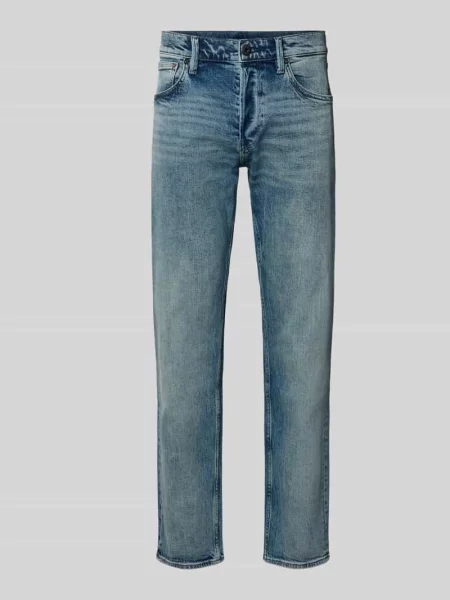 Jeansy o kroju slim fit z mieszanki bawełny model Streem' G-star Raw niebieskie