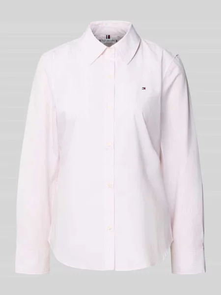 Tommy Hilfiger koszula regular z kołnierzykiem klasycznym różowy