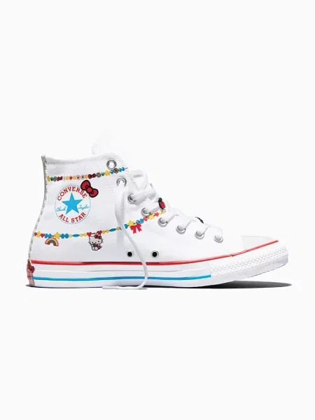 Converse Converse x Hello Kitty Chuck Taylor All Star HI teniși înalți alb