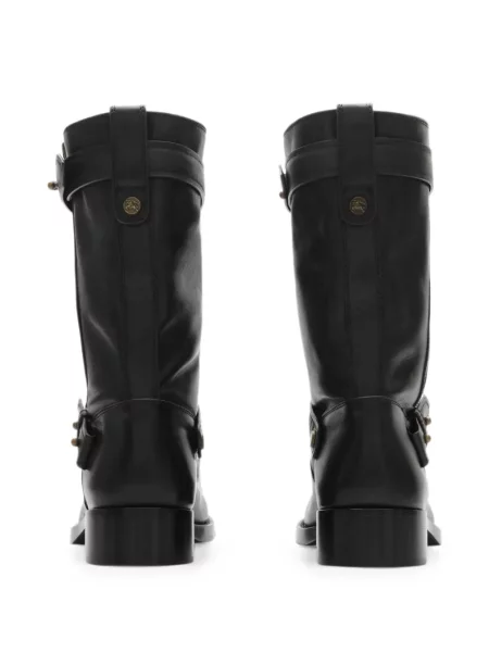 Botine Burberry din piele negru