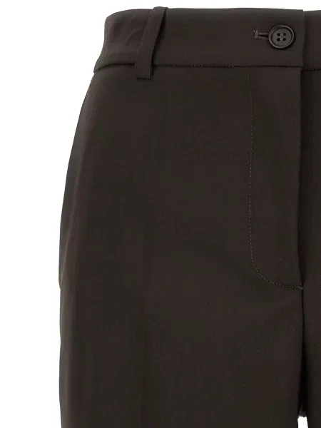 Pantaloni P.a.r.o.s.h. evazate maro