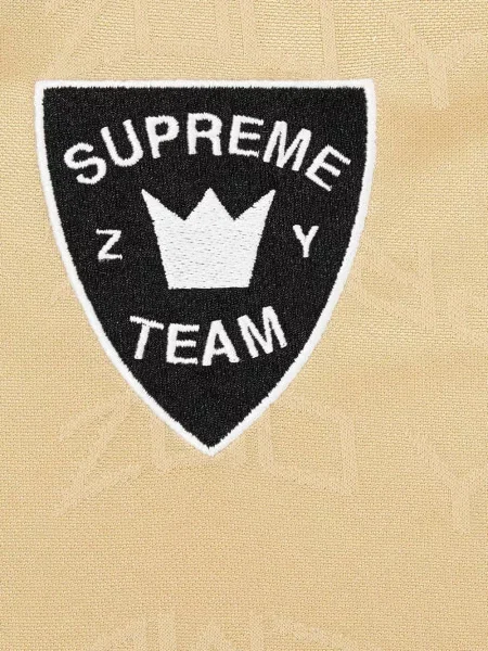 Тениска Supreme от джърси жълто
