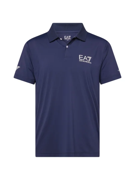 Emporio Armani Tricou bleumarin alb