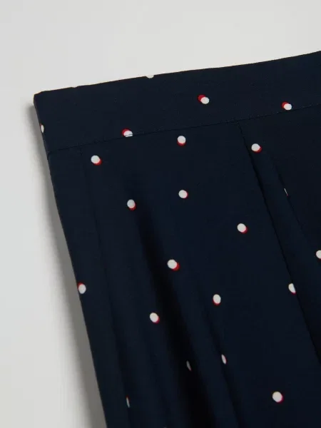 Юбка миди Sinsay в горошек