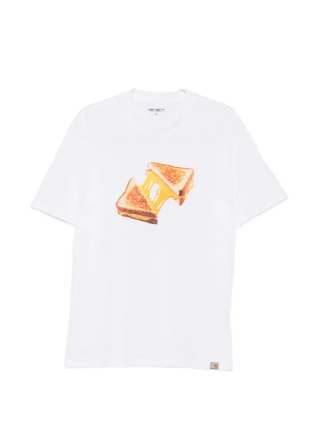 Tricou Carhartt Wip cu imagine verde