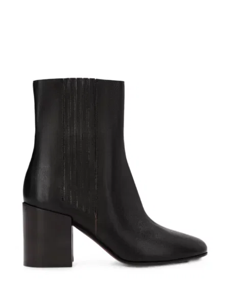 Botine chelsea Dries Van Noten din piele negru