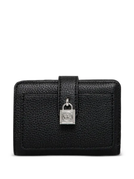 Portofel Michael Michael Kors din piele cu imagine cu model floral alb