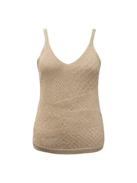 Top Simona Corsellini beżowy