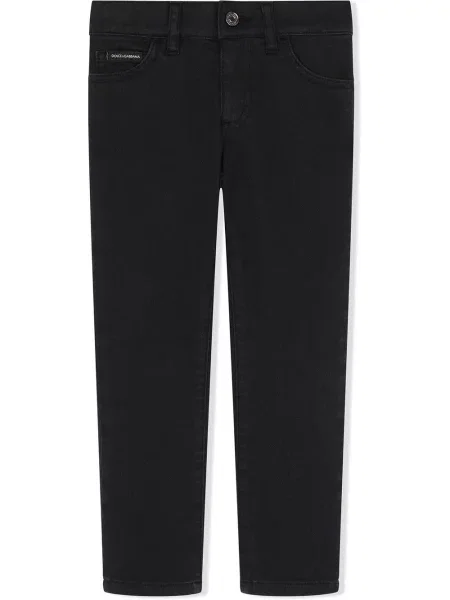 Jeansy skinny dziecięce Dolce And Gabbana niebieskie