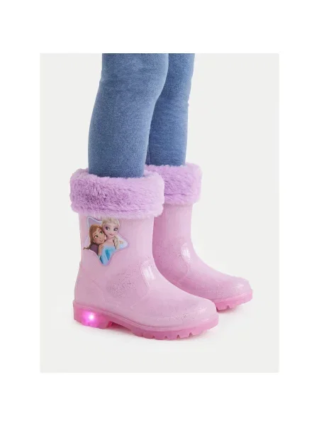 Holínky Frozen Světle fialová