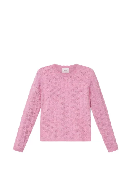 Pulover Marant Etoile ajurat roz