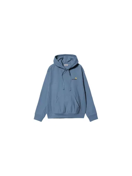 Carhartt WIP Hooded American Script Sweat Mężczyźni Bluzy i bluzy z kapturem Carhartt WIP Size: L niebieski