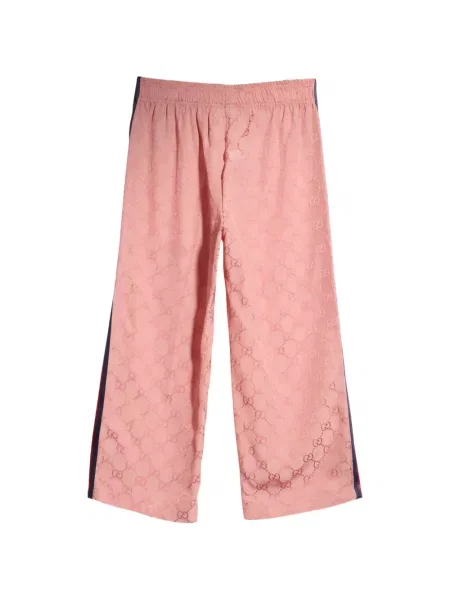 Spodnie dziecięce Gucci różowe