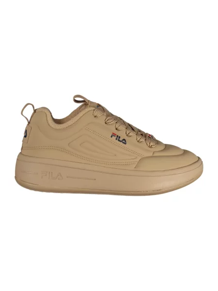Sneakersy Fila brązowe