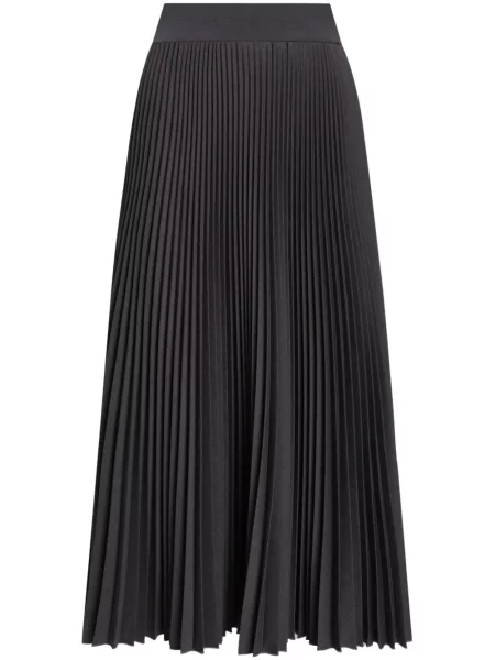 Fustă midi Dolce & Gabbana până la genunchi negru