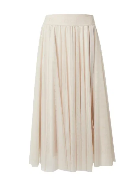Fustă midi Joop! din tul bej