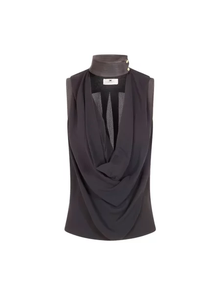 Bluzka Elisabetta Franchi czarna