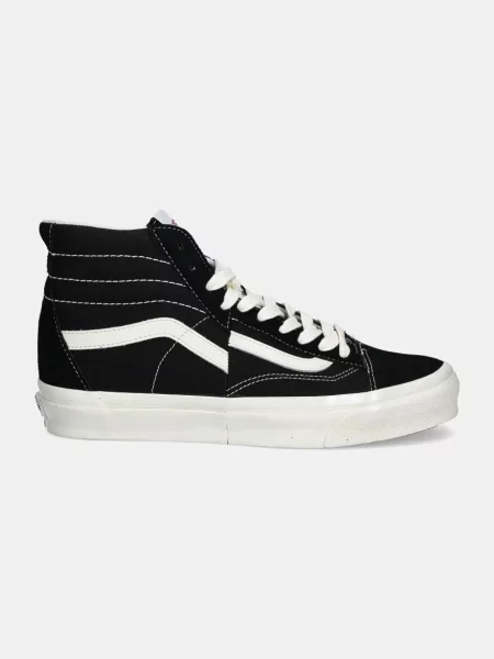 Sneakers Vans Clash the Wall LX Suede/ Canvas Black/ White EUR 43 negru