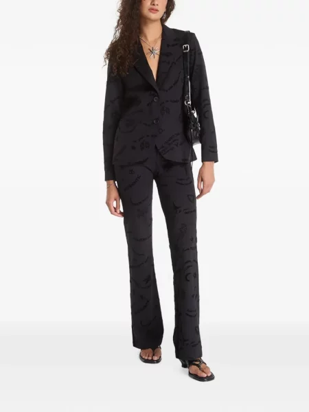 Sacou Desigual cu imagine negru