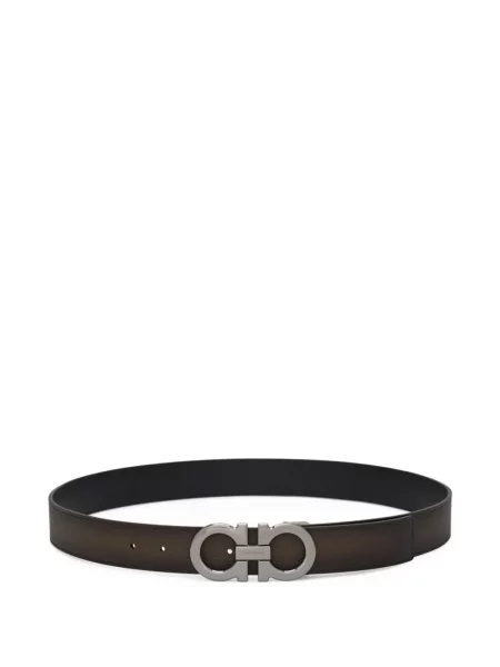 Cu centură reversibil curea Ferragamo verde