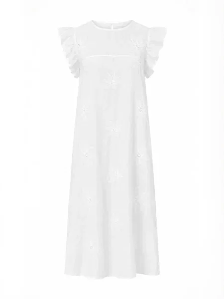 Opal Studio Rochie Idahlia SS' alb
