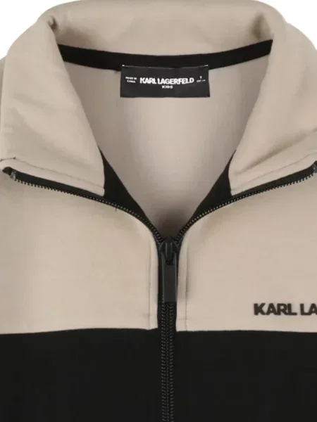 Kurtka dziecięca Karl Lagerfeld czarna