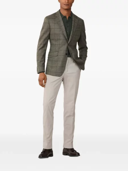 Sacou Hackett London în carouri verde