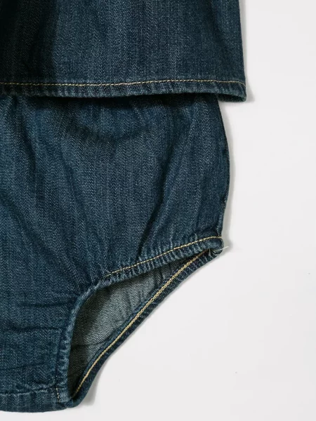 Sukienka dziecięca Polo Ralph Lauren niebieska